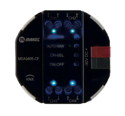 4 fach KNX Unterputz Kombi Aktor 4 fach KNX Unterputz Kombi Aktor
