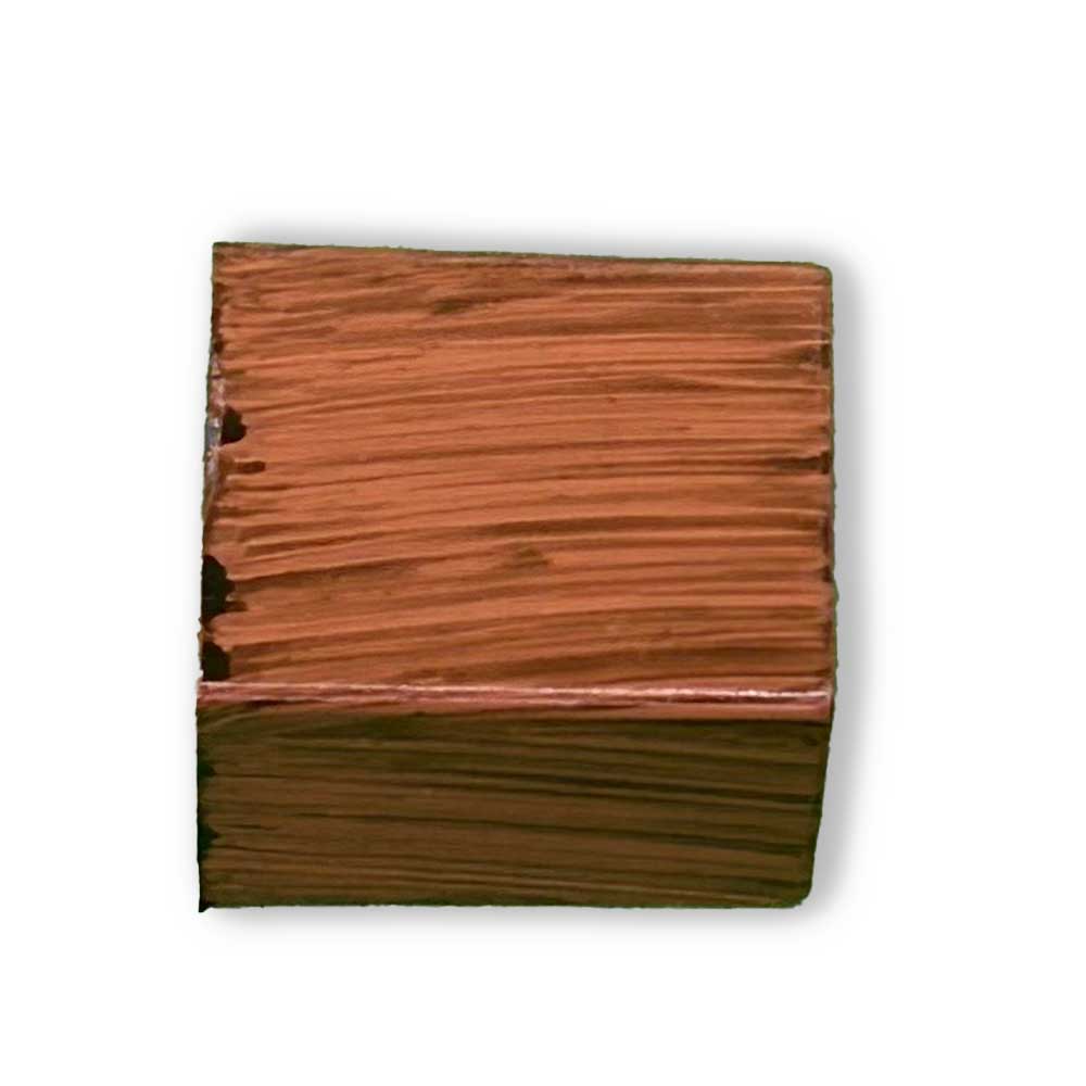 15x15 mm Kupplungsstück Braun Dunkel 15x15 mm Kupplungsstück Braun Dunkel