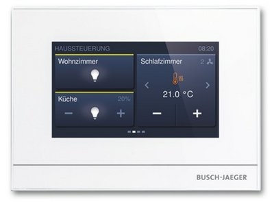 4,3" Busch Home Panel Weiß