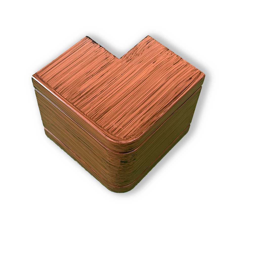 60x40 mm Außenecke Braun Dunkel 60x40 mm Außenecke Braun Dunkel
