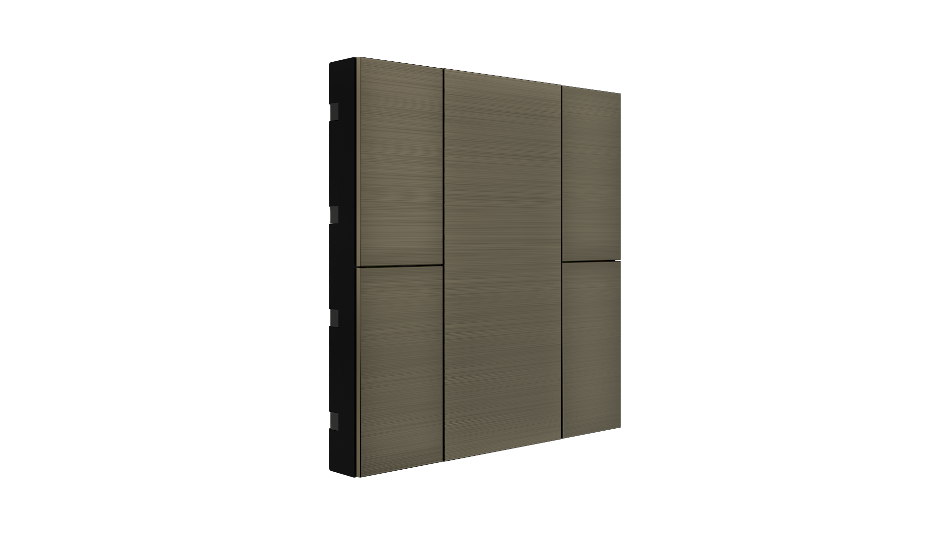 KNX Taster iSwitch+ Aluminium Bronze 4 Tasten