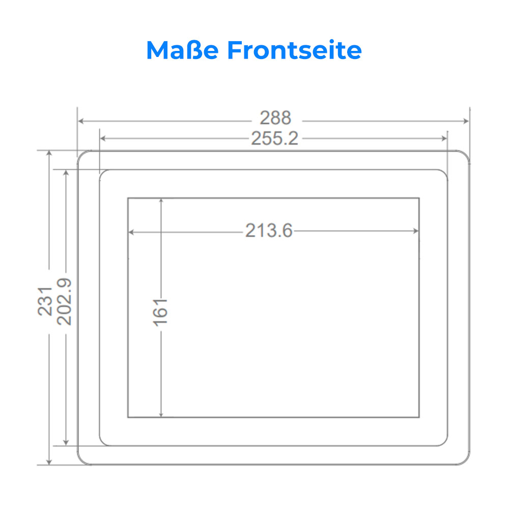 10.4 Zoll PC all in one 10.4 Zoll PC all in one