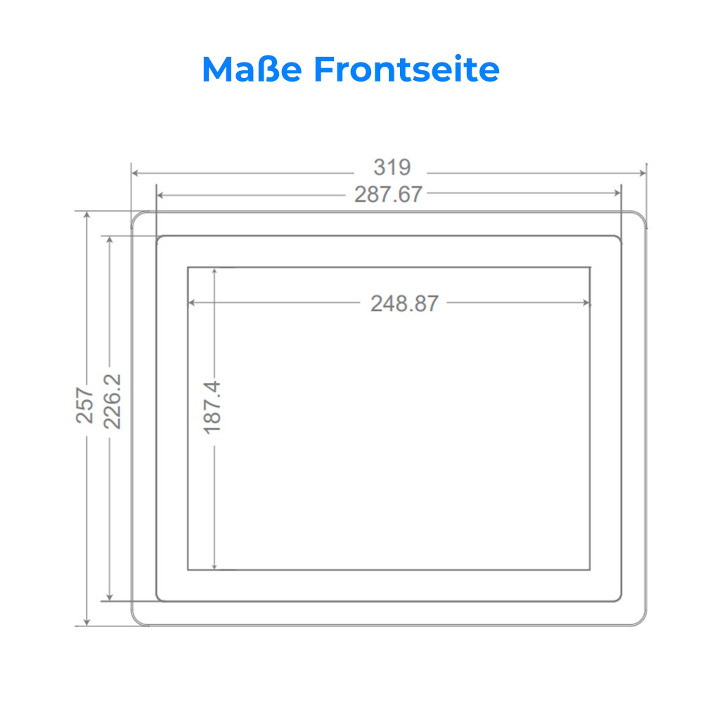12.1 Zoll Industrie PC 12.1 Zoll Industrie PC