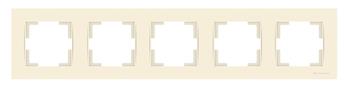 5 fach Rahmen horizontal Creme (RITA Standard) 5 fach Rahmen horizontal Creme (RITA Standard)