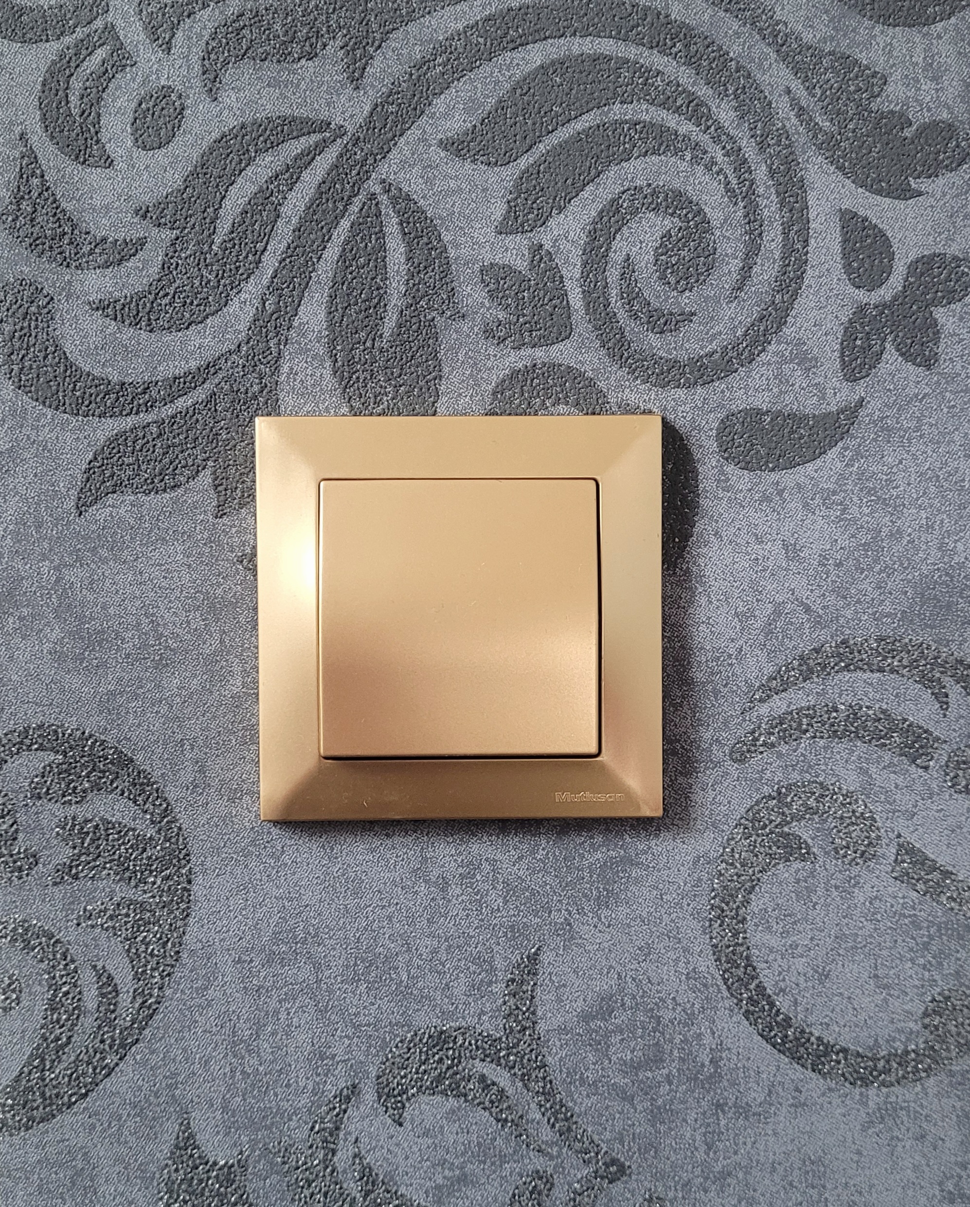 Sparset 60x Wechselschalter Gold Metall Optik CANDELA Standard