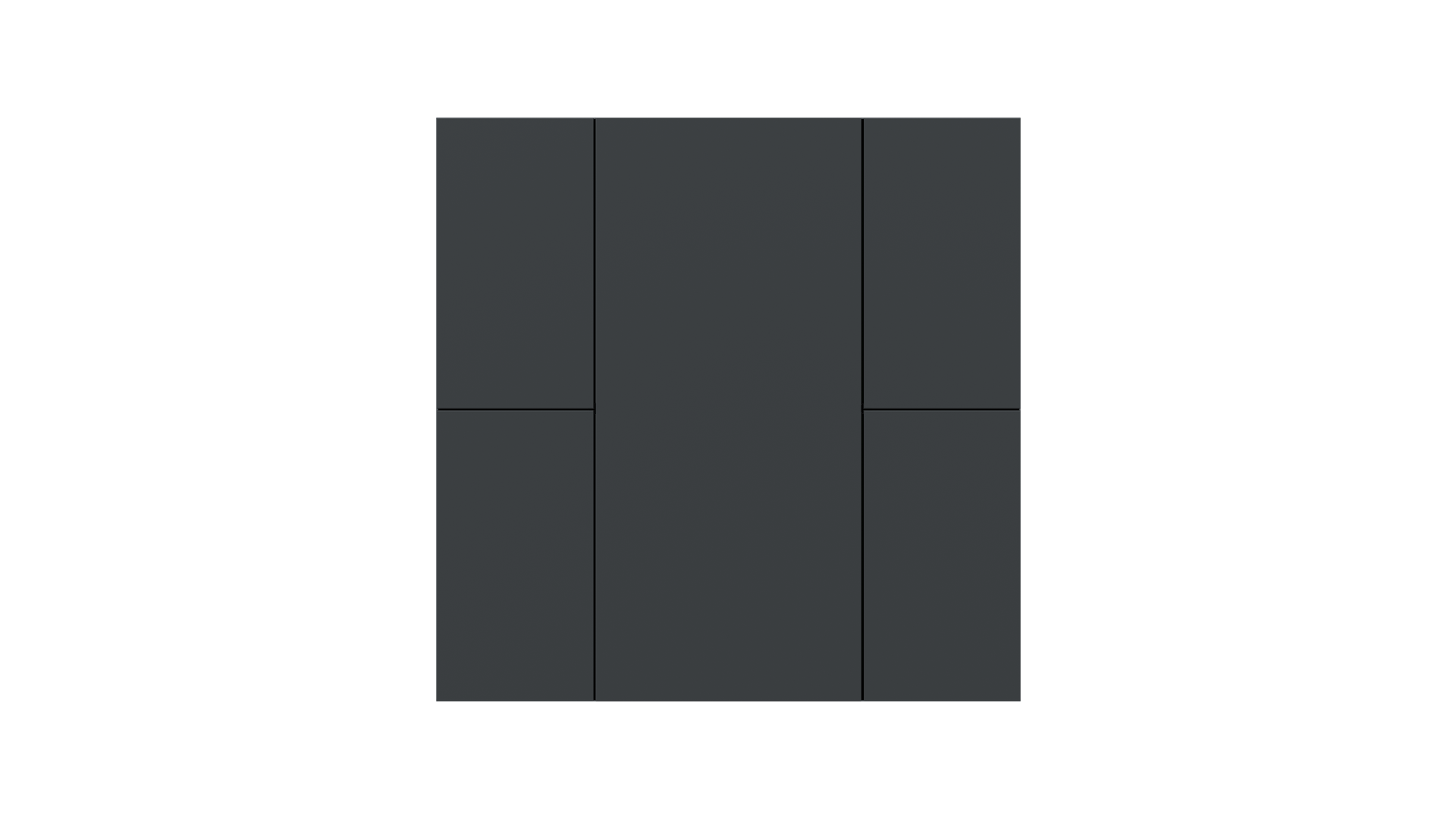 KNX Taster iSwitch · Anthrazit matt KNX Taster iSwitch · Anthrazit matt