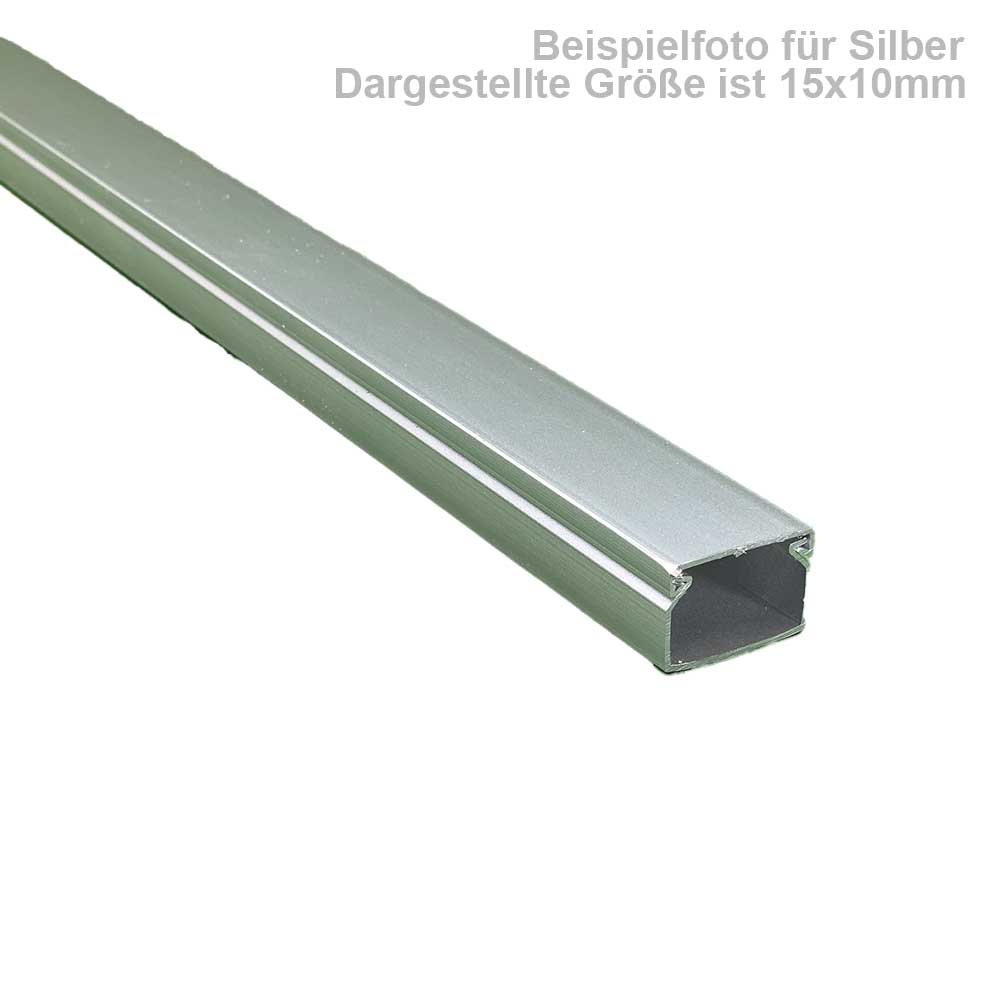 Kabelkanal Silber (Selbstklebend) 10X8mm Silber 2m Kabelkanal Silber (Selbstklebend) 10X8mm Silber 2m