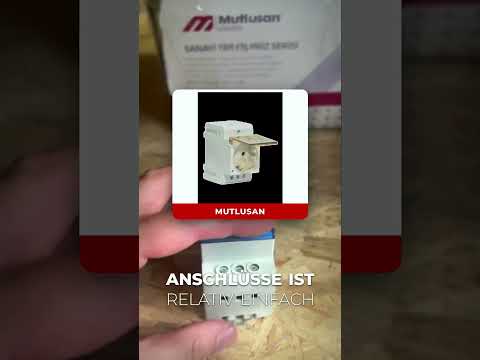 Schaltschrank-Steckdose 230V – DIN-Hutschiene