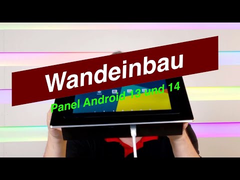10 Zoll Einbau Panel Android 14