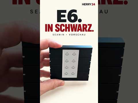 KNX Taster Schwarz Display 4 Tasten