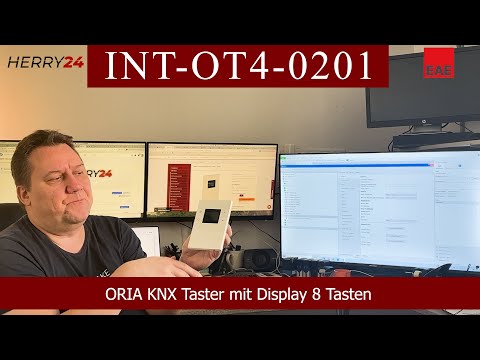 KNX Thermostattaster ORIA · Anthrazit