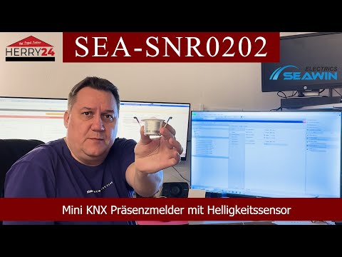 Mini KNX Präsenzmelder mit Helligkeitssensor