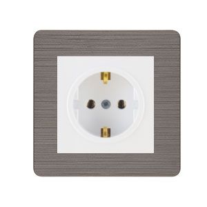Schalterserie Unterputz – Braun