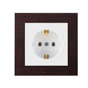 Schalterserie Unterputz – Wenge